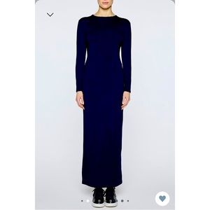 Dark Navy Blue BLEUSALT Maxi Dress in Size 16